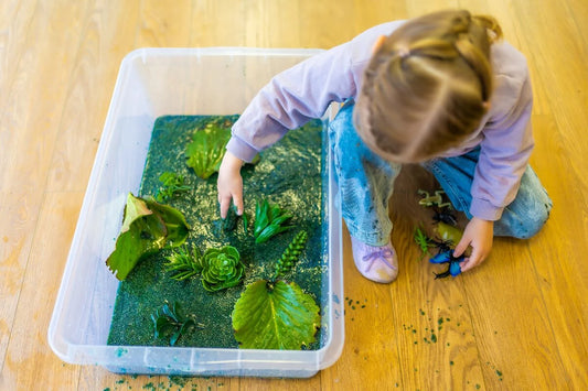 What Is a Montessori Sensory Bin?