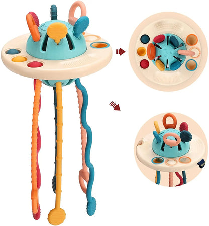 Montessori Silicone Pulling Toy