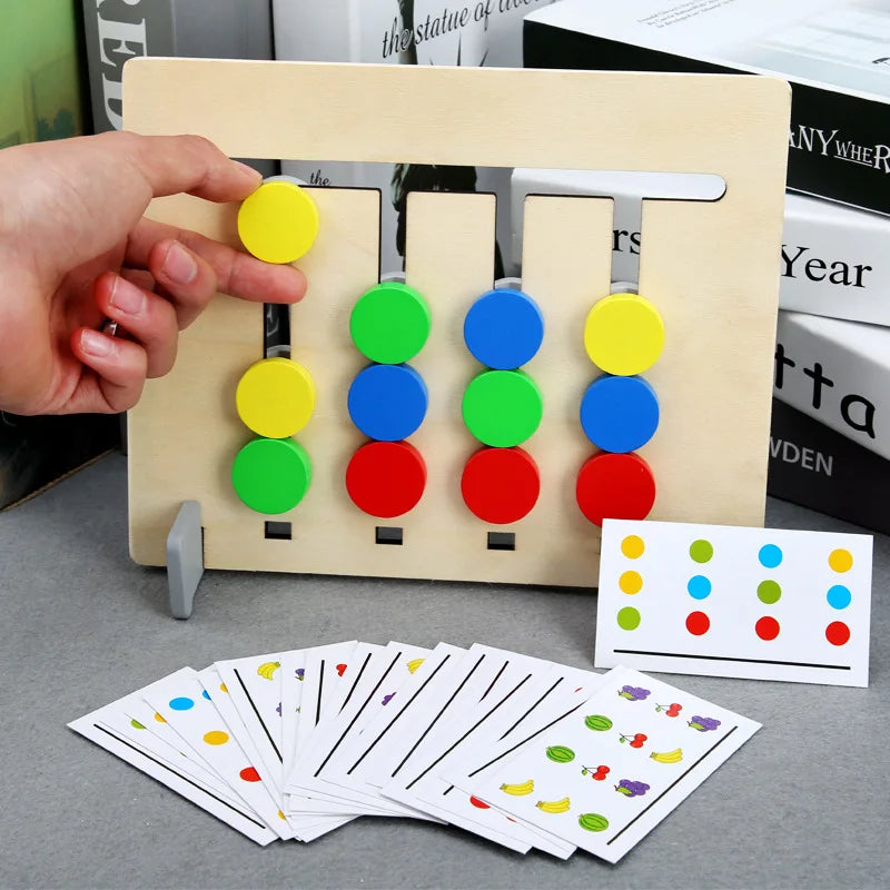 Montessori Double-Sided Matching Game