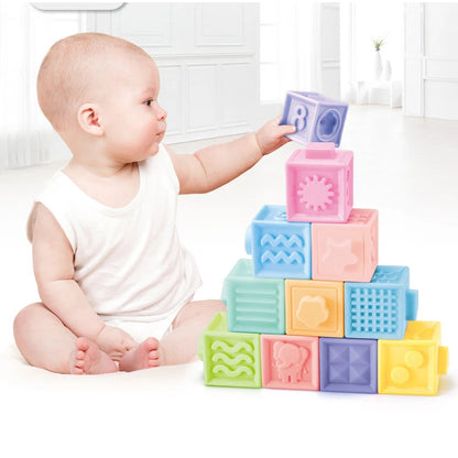 Montessori Squeaky Block Set