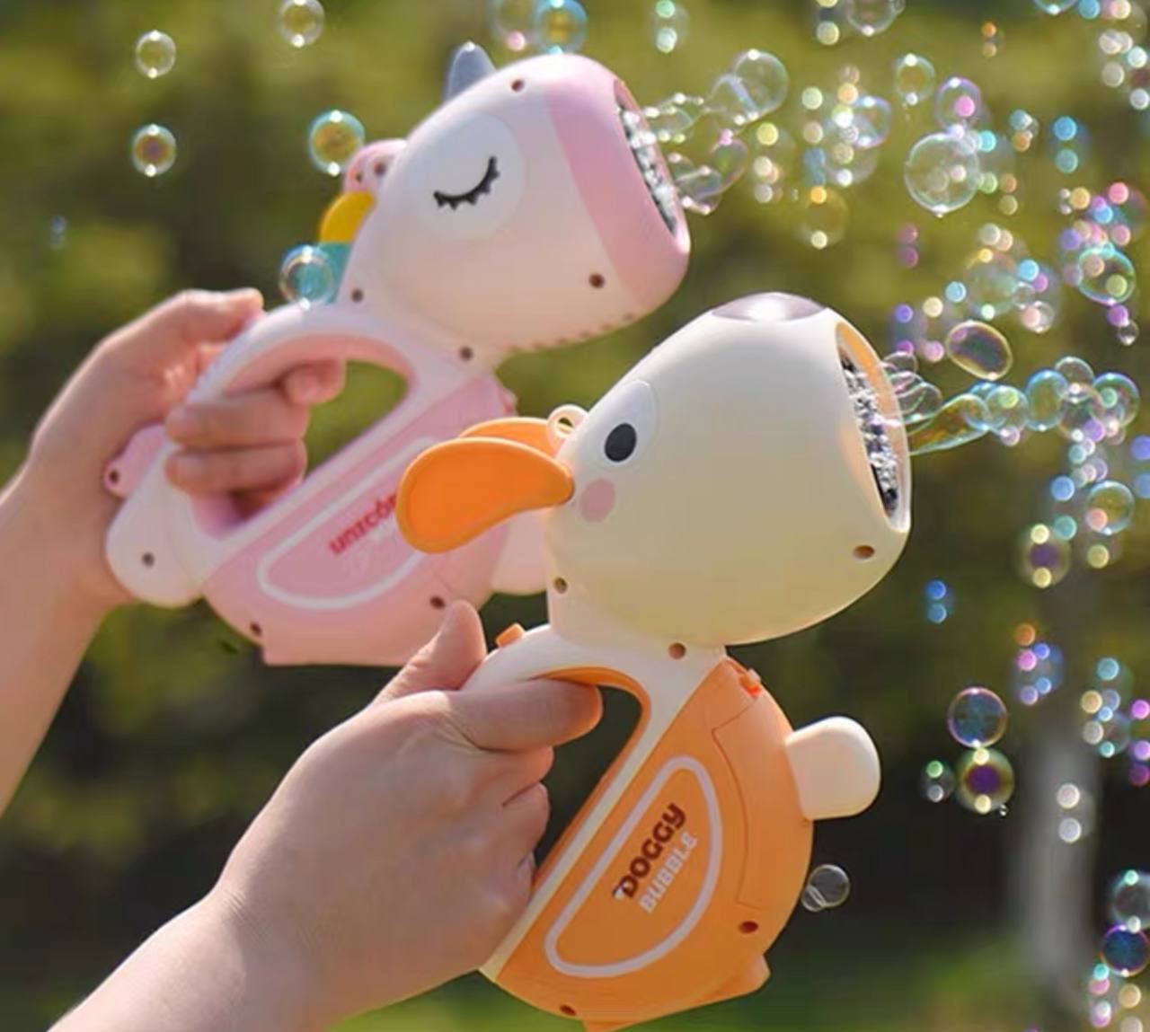 Karolina Kids™ Cartoon Animal Bubble Maker for Kids