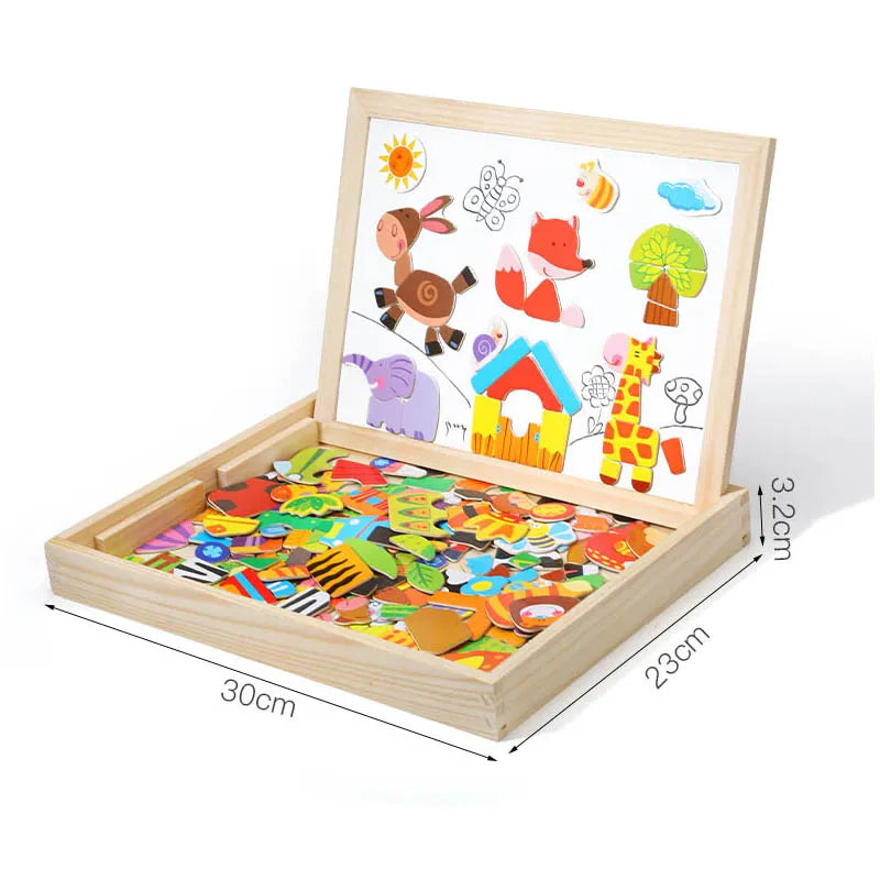 Montessori Magnetic Circus Board