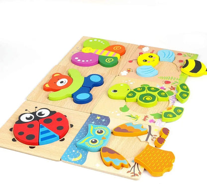 Montessori Happy Puzzles (6 Pack)