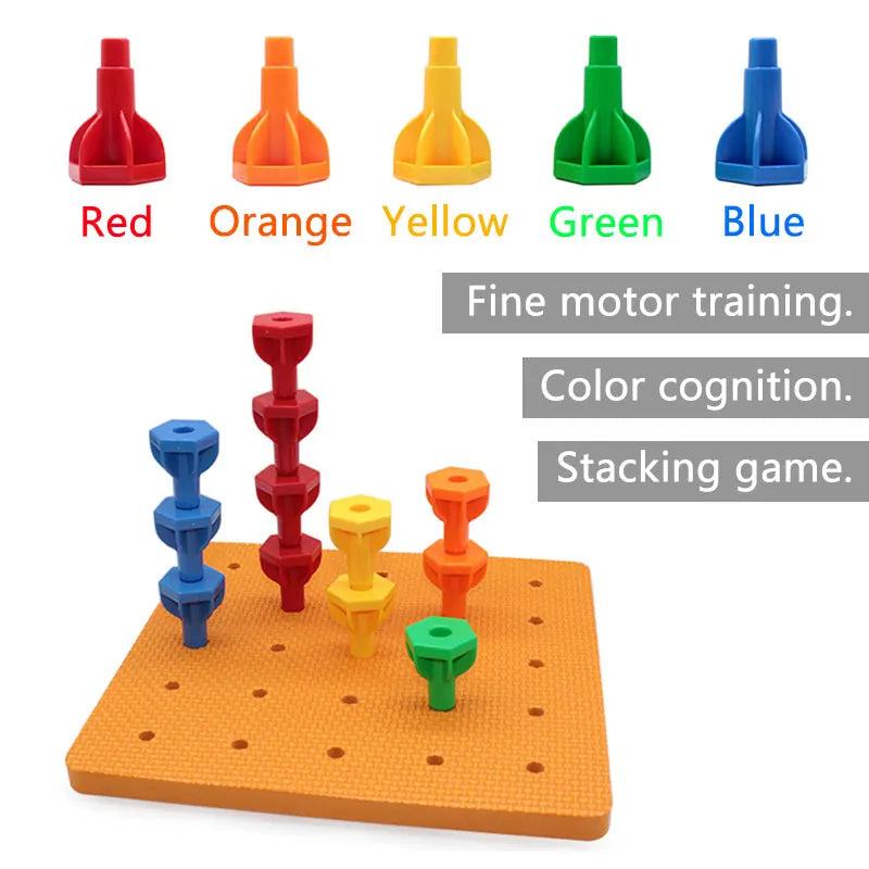 Montessori Pegboard