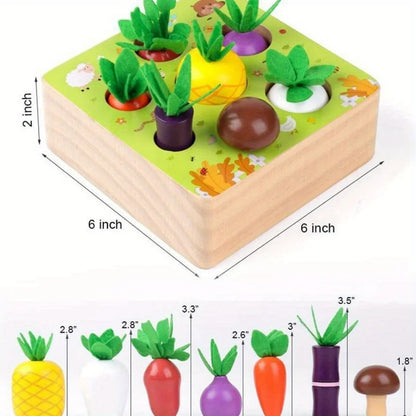 Montessori Vegetable Set