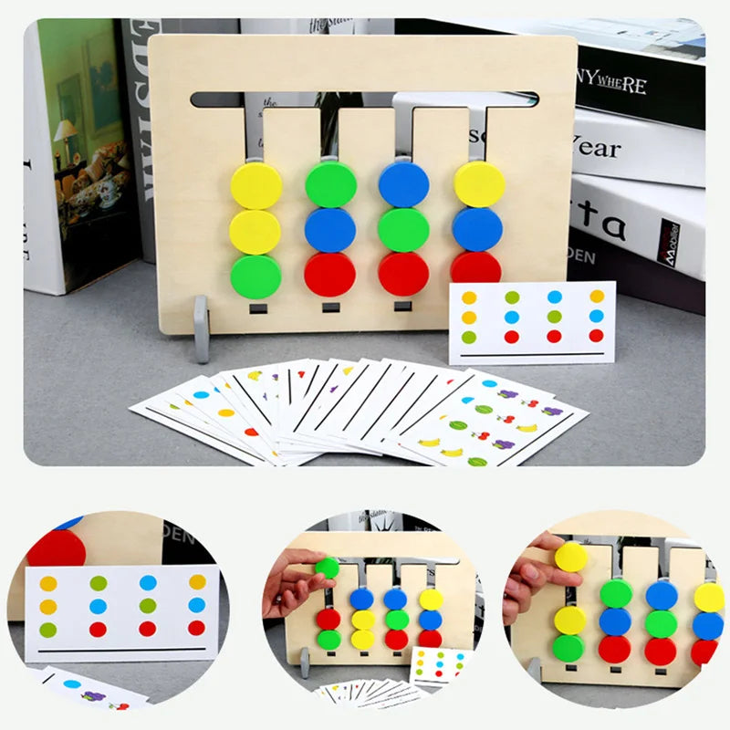 Montessori Double-Sided Matching Game