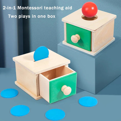 Montessori Object Permanence Box