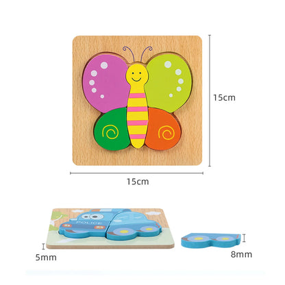 Montessori Happy Puzzles (6 Pack)