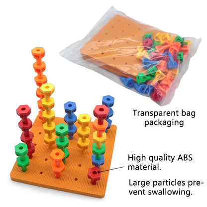 Montessori Pegboard