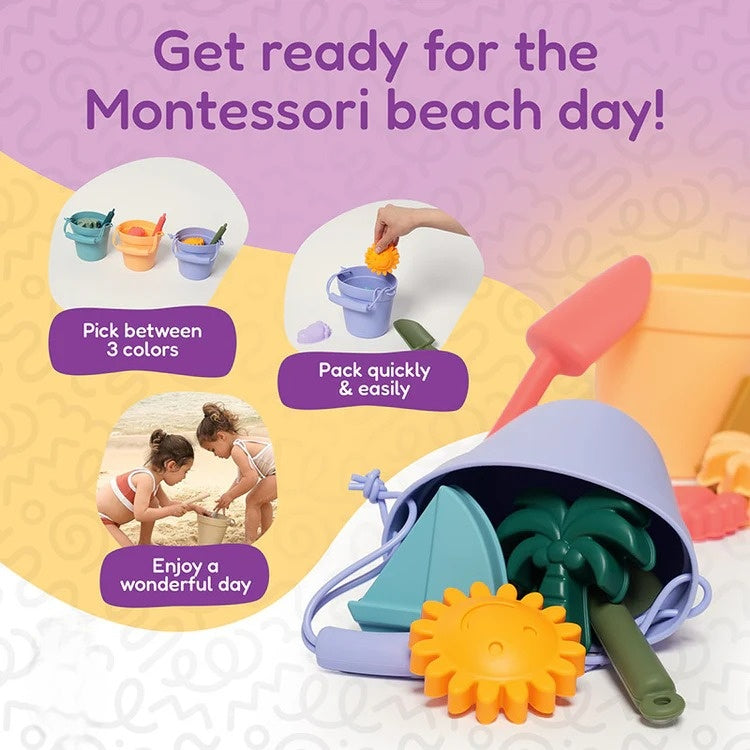 Montessori Silicone Beach Set