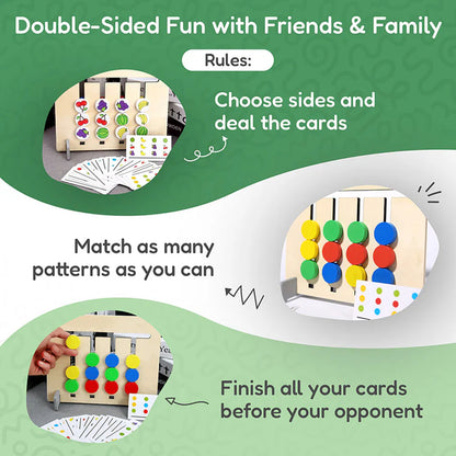 Montessori Double-Sided Matching Game