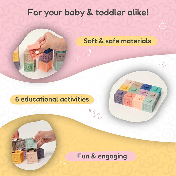 Montessori Squeaky Block Set